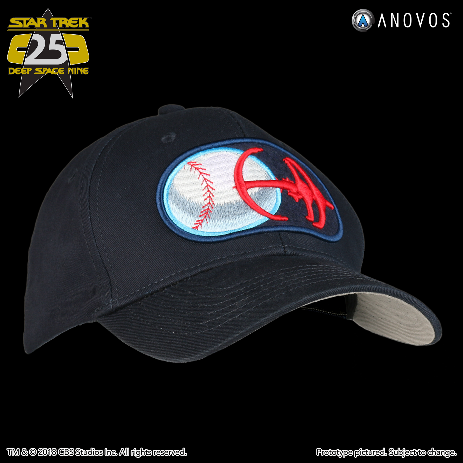 Deep space nine niners baseball cap hotsell