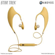 Load image into Gallery viewer, STAR TREK™ Vulcan Earbuds with Inline Remote and Mic - Wireless &quot;Spock&quot; Style
