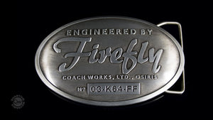 FIREFLY™ "Engineered by Firefly" Belt Buckle