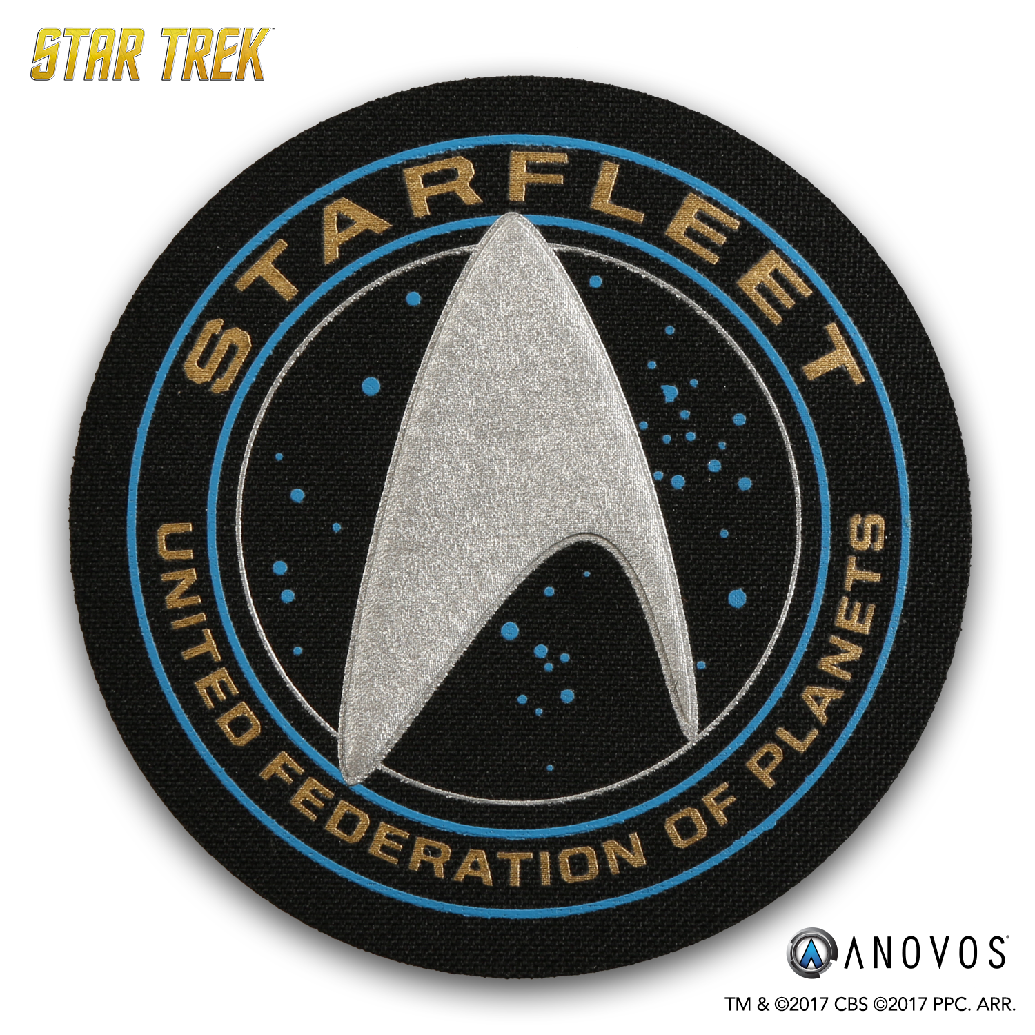 Star Trek Starfleet Engineering Division Badge Replica Star Trek Starfleet Engineering Division Badge Replica