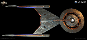 STAR TREK™: DISCOVERY — NCC-1031 U.S.S. Discovery Studio-Scale Starship Filming Miniature (Made to Order)